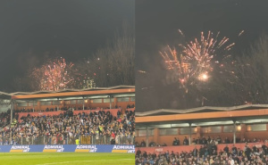 BH Fanaticosi priredili vatromet ispred Bilinog Polja: Stadion skandirao protiv Saveza