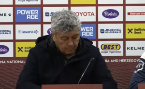 Lucescu ogorčen nakon poraza u Zenici: "Nismo mogli čuti himnu od skandiranja i zvižduka"