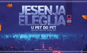 Koncert solista Opere NPS "Jesenja elegija u pet do pet" u subotu u Narodnom pozorištu