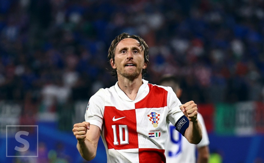 Luka Modrić poželio Zmajevima plasman na SP: "Ajmo Bosno!"