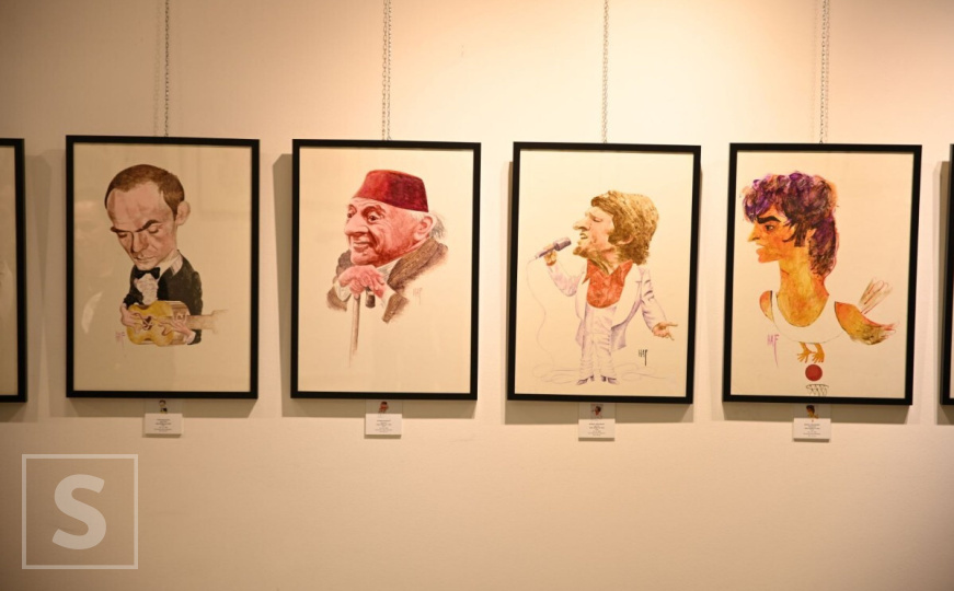 Alija Hafizović Haf i četrdeset karikatura: Posjetite izložbu "Sarajevo, ljubavi moja"