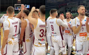 Fenomenalna pobjeda košarkaša Bosne u Zetri: Pogledajte slavlje nakon utakmice