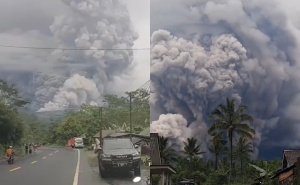 Dramatični prizori: Eruptirao vulkan u Indoneziji, evakuisano više od 900 ljudi