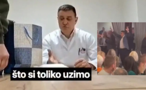 Afera "kokain": Vlado Đajić u kafanu stigao s podignuta 3 prsta, SNSD-ovci mu aplaudirali