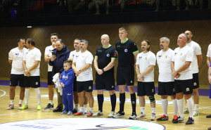 Malonogometni spektakl u Sarajevu: Bolić postizao golove, Halilhodžić i ministar Helez aplaudirali