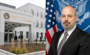 Na poziv Johna Ginkela: Lideri vladajućih stranaka iz FBiH stigli na sastanak u Ambasadu SAD