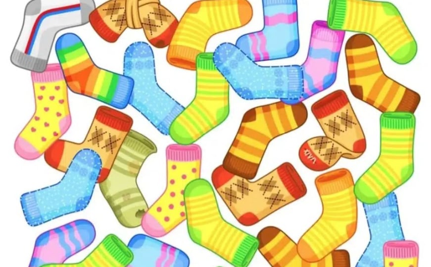 Mozgalica za "najbrže": Za 10 sekundi otkrijte koja čarapa nema par