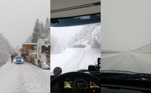 Snijeg izazvao probleme širom BiH: Zatvoreni pojedini prevoji, BIHAMK izdao upozorenje