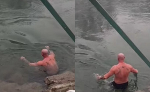 Denis zaplivao u rijeci Sani na minus 4: "Ovo radim da ojačam imunitet, ali nije za svakoga"