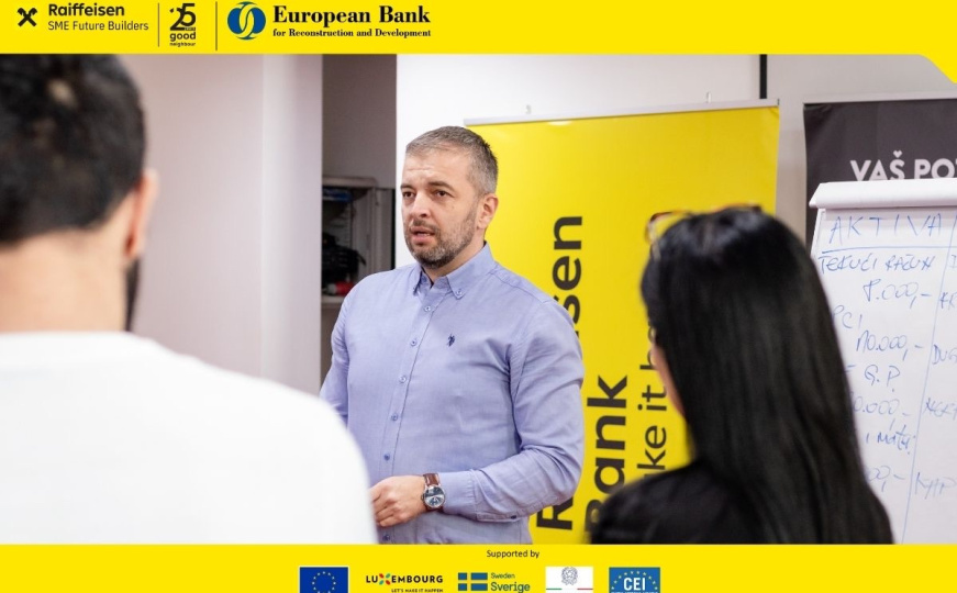 Uspješno realizovan prvi modul Raiffeisen Future Builders SME akademije