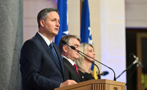 Dan državnosti | Denis Bećirović u Vijećnici: Politika podjele BiH neće nikada proći, no pasaran!