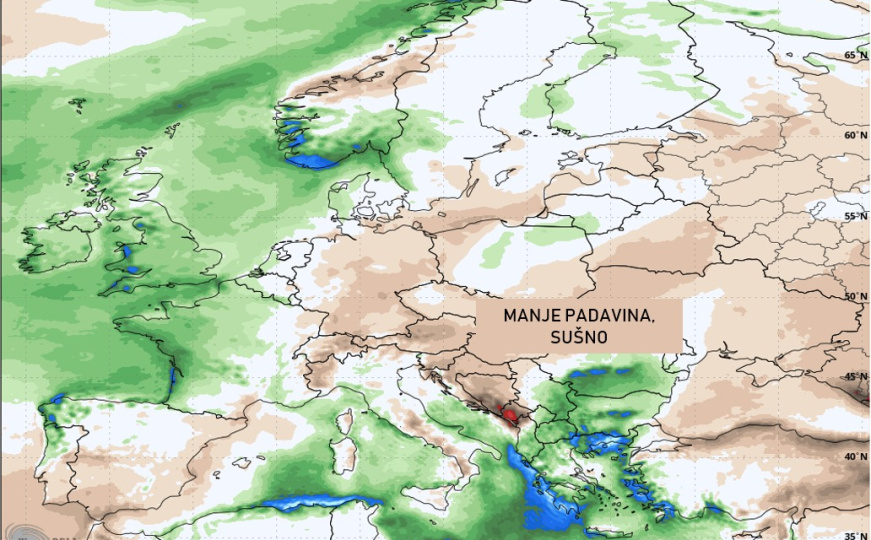 Meteorolozi objavili lijepe vijesti: Završili smo sa obilnim padavinama, temperature će ići do 10 °C