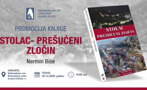 Knjiga o zločinima u Hercegovini: Promocija "Stolac-prešućeni zločin" Nermina Bise u Sarajevu