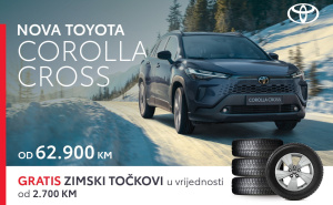 Nova Corolla Cross uz gratis zimske točkove i hibridni bonus