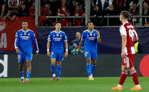 Liga prvaka: Mbappe s četiri gola režirao pobjedu Reala, Arsenalu pripao derbi protiv Bayerna