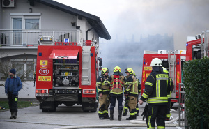 Požar u skladištu guma kod Zagreba: Ima povrijeđenih radnika, vatrogasci dojurili s čak 13 vozila
