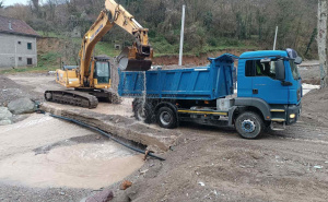 Saniran put kod Konjica: Smanjena mogućnost od poplava