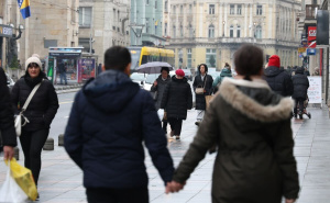 Hladna subota: Tmurna slika Sarajeva i kišne ulice grada