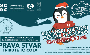 "Nijedno dijete bez paketića": Humanitarni koncert u sarajevskom BKC-u