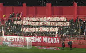 Navijači Veleža parolom podržali Amilu Zukić u borbi za život, u Mostar stigle i Horde zla