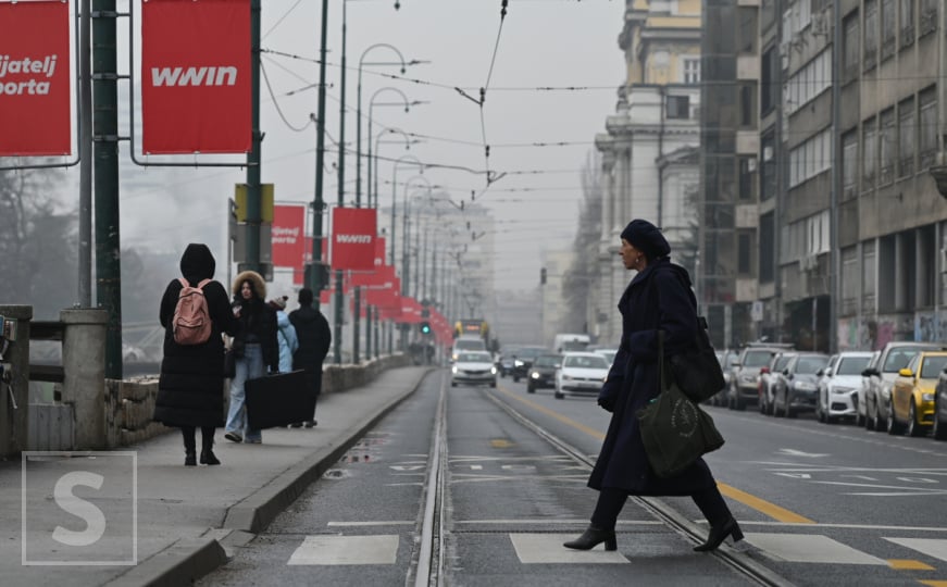 Kada magla preuzme Sarajevo: Ljepota grada ispod sivog vela