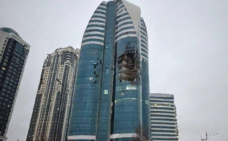 Ukrajinski dron pogodio jednu od najpoznatijih građevina u Čečeniji