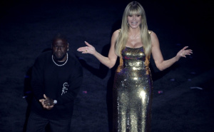 Heidi Klum zablistala na gala večeri i na samom žrijebanju grupa za Svjetsko prvenstvo