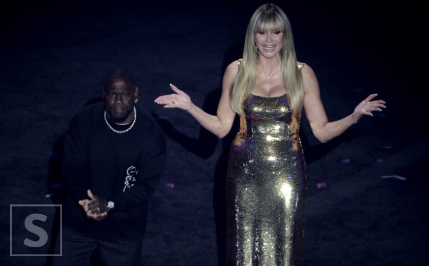 Heidi Klum zablistala na gala večeri i na samom žrijebanju grupa za Svjetsko prvenstvo