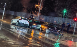 Lančani sudar više vozila u bh. gradu: Na terenu policija, pojavili se prvi snimci nakon udesa