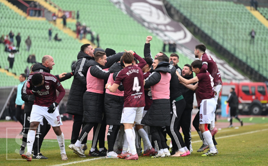 Vječiti derbi na Koševu: Sarajevo nadigralo Željezničar i osvetilo se za poraz na Grbavici