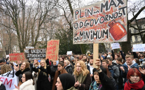 Studenti digli glas: "Naši očevi nisu odustali kada je bilo najteže. Nećemo ni mi"