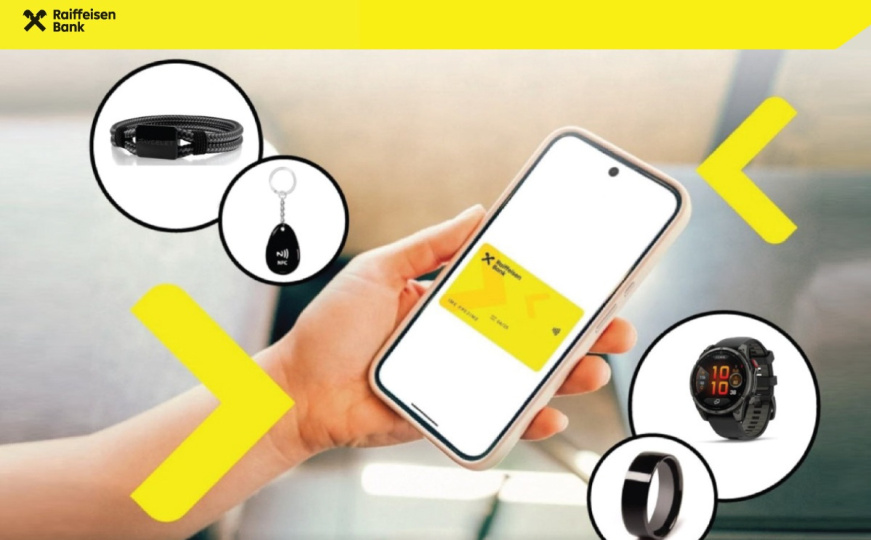 Od pametnog sata do prstena: Raiffeisen banka prva u BiH lansirala spektar digitalnih novčanika
