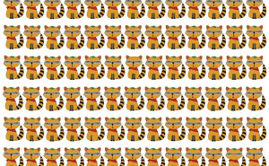 Samo najuporniji uspijevaju: Pronađite tri rakuna koji se razlikuju