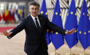 U Banjoj Luci sjednica HDZ-a BiH i HDZ-a Hrvatske: Plenković uoči dolaska pričao o Tuđmanu