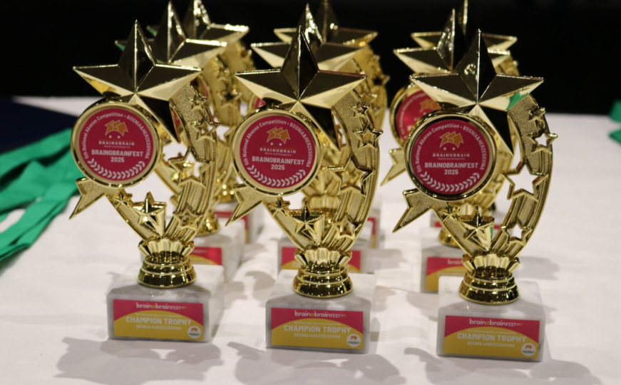 U Cazinu održano peto državno Brainobrain takmičenje iz mentalne aritmetike