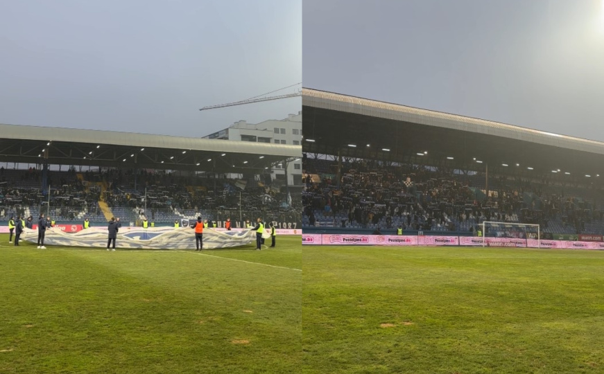 Loši rezultati Željezničara utjecali na posjetu: Pogledajte tribine Grbavice na utakmici s Radnikom