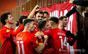 Preporođeni Velež se pobjedom u Doboju probio na treće mjesto