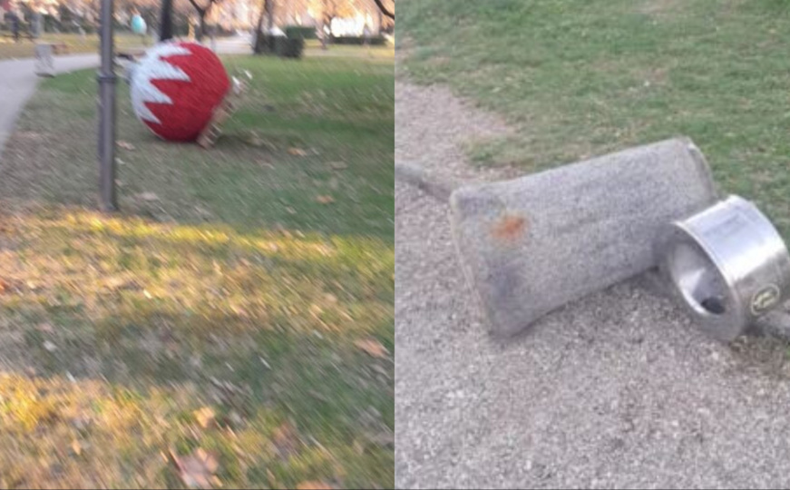 Vandalizam u Mostaru: Devastiran adventski park