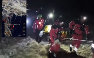 Pogledajte trasu kojom su heroji GSS-a izvlačili tijelo planinara koji je stradao na Visočici