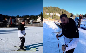 Kristijan Iličić sa suprugom stigao u BiH: "Prvi put u životu na Jahorini stao na skije"