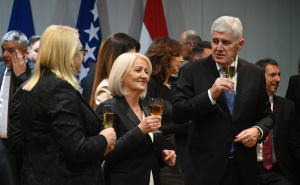 Tradicionalni svečani Božićni prijem kod Borjane Krišto: Pogledajte ko je sve došao