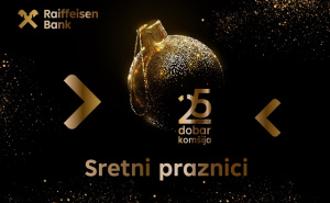 Raiffeisen banka nastavila praksu donacija povodom praznika