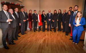 Prijem u domu otpravnika poslova Ambasade SAD: John Ginkel ugostio novo rukovodstvo AmCham BiH