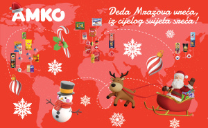 Amko komerc: Deda Mrazova vreća, iz cijelog svijeta sreća