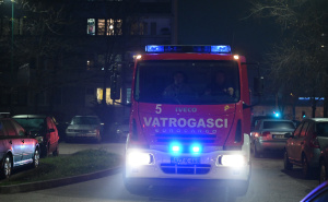 Požar u Sarajevu: Vatrogasci na terenu