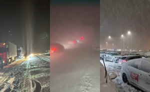 Snježni kolaps u Poljskoj: Ljudi bili zarobljeni u 20-kilometarskim kolonama na autoputu