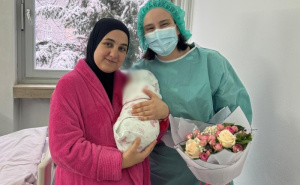 Najljepša novogodišnja vijest: Rođena prva beba u Novom Sarajevu u 2026. godini