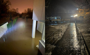 Dramatični snimci iz Blagaja: Bunica se izlila iz korita, poplavljene kuće i okućnice