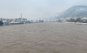 Pogledajte trenutno stanje rijeke Drine u Goraždu: Ppasnost još nije prošla