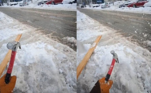 I građani Alipašinog Polja pokrenuli akciju čišćenja snijega u svom naselju